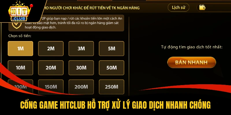 Nạp Tiền HITCLUB - 4 Bước Thanh Toán Qua Ví Điện Tử 2 Cổng game HITCLUB hỗ trợ xử lý giao dịch nhanh chóng