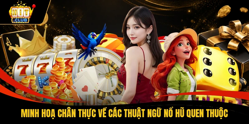Thuật Ngữ Game Nổ Hũ - Tìm Hiểu Nguyên Tắc Ghi Nhớ & Áp Dụng 1 Minh hoạ chân thực về các thuật ngữ game nổ hũ quen thuộc