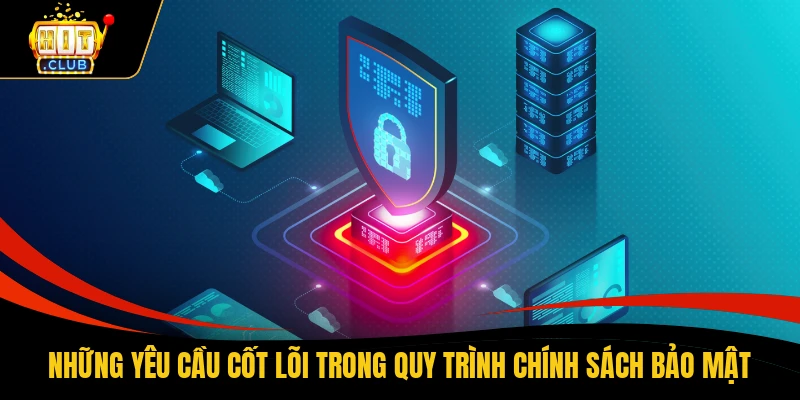 Những yêu cầu cốt lõi trong quy trình chính sách bảo mật
